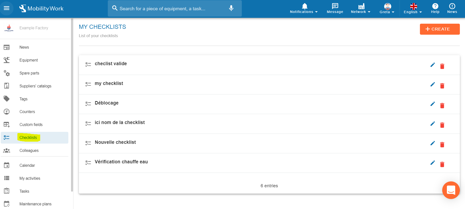 What Is A Checklist Help Center Mobility Work