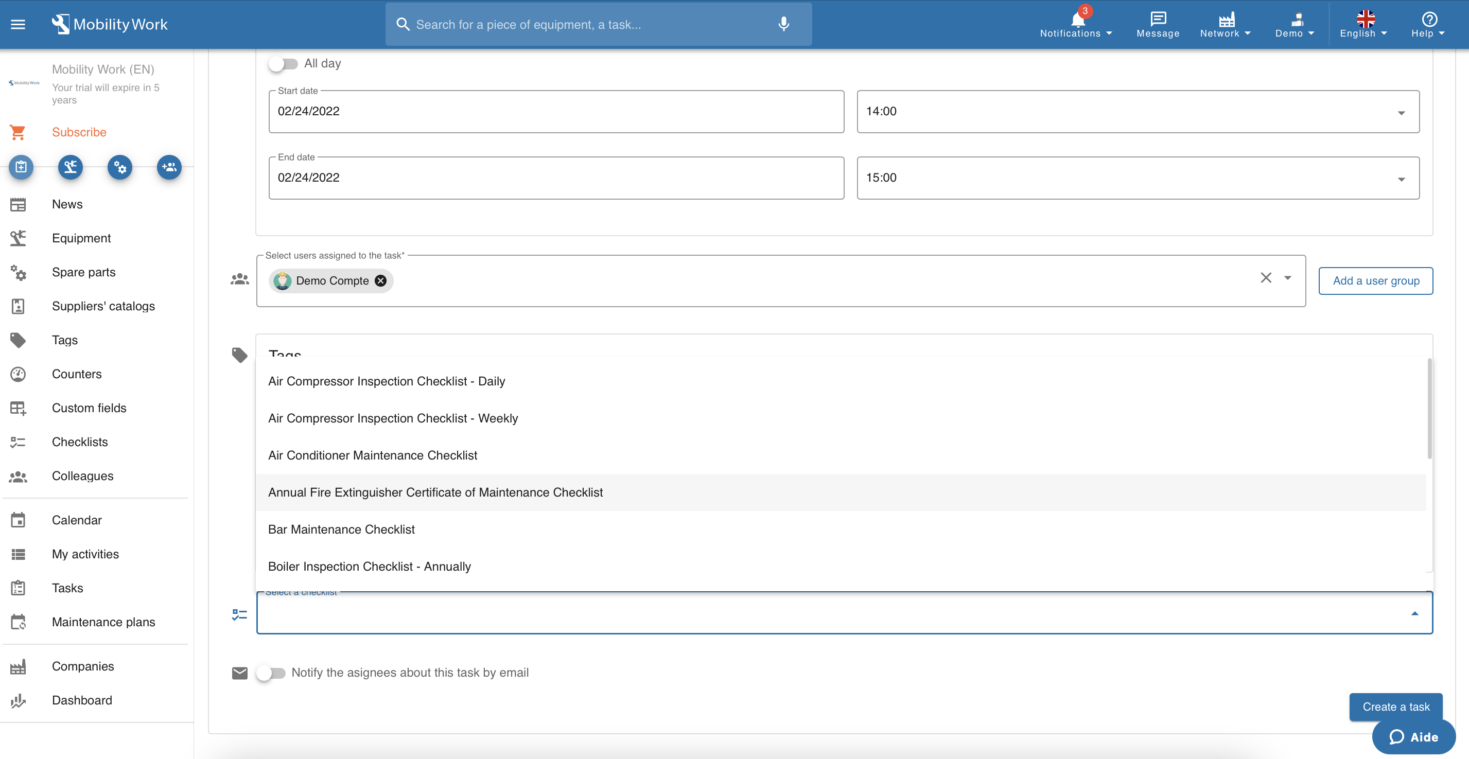 how-to-add-a-checklist-to-a-task-help-center-mobility-work